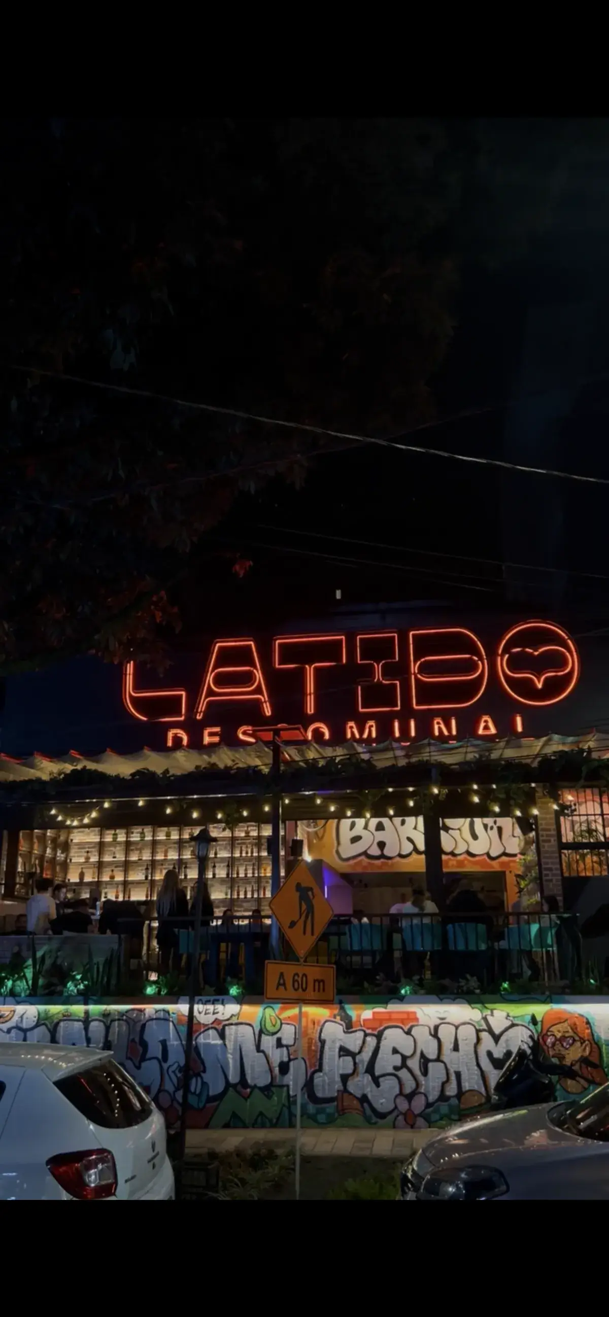 Latido — Boldlux® metal + neón 2G · Medellín