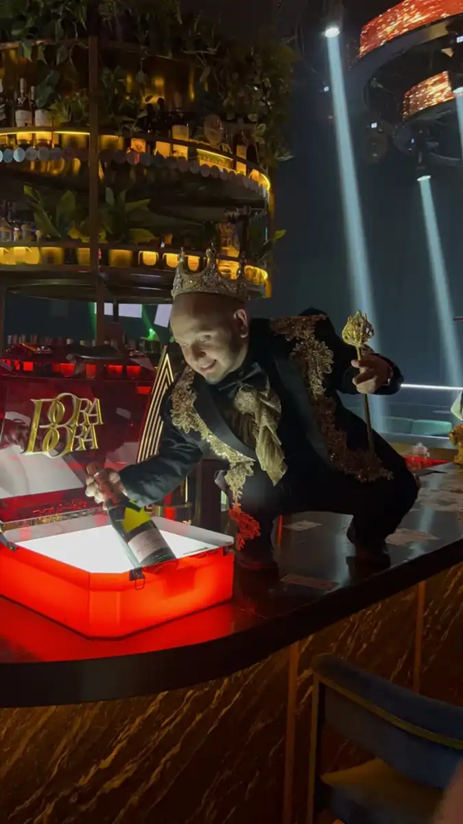 Glorificador en acrílico — Caja iluminada para eventos